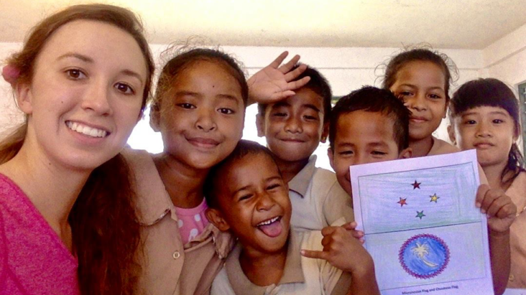 Going into the mission field as a SM, I felt unequipped and undereducated. I sincerely felt that God was leading me to take a teaching position in Chuuk, Micronesia, yet I was unsure of the path ahead and I didn’t know if I would be able to face all of the challenges to come. As I look back at everything that has happened since I made the decision to serve, the highs the lows, the unforgettable memories and lessons  learned I have come to a better understanding of what it means to truly trust in God. Ultimately, the success of our Christian walk is not measured by our own “goodness” or capability but rather how “good we are at listening to, and obeying God’s voice." -Ellie Butikofer, Chuuk, 2017-2018